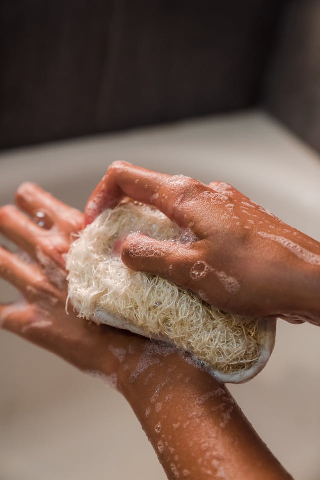 Bath products for the skin