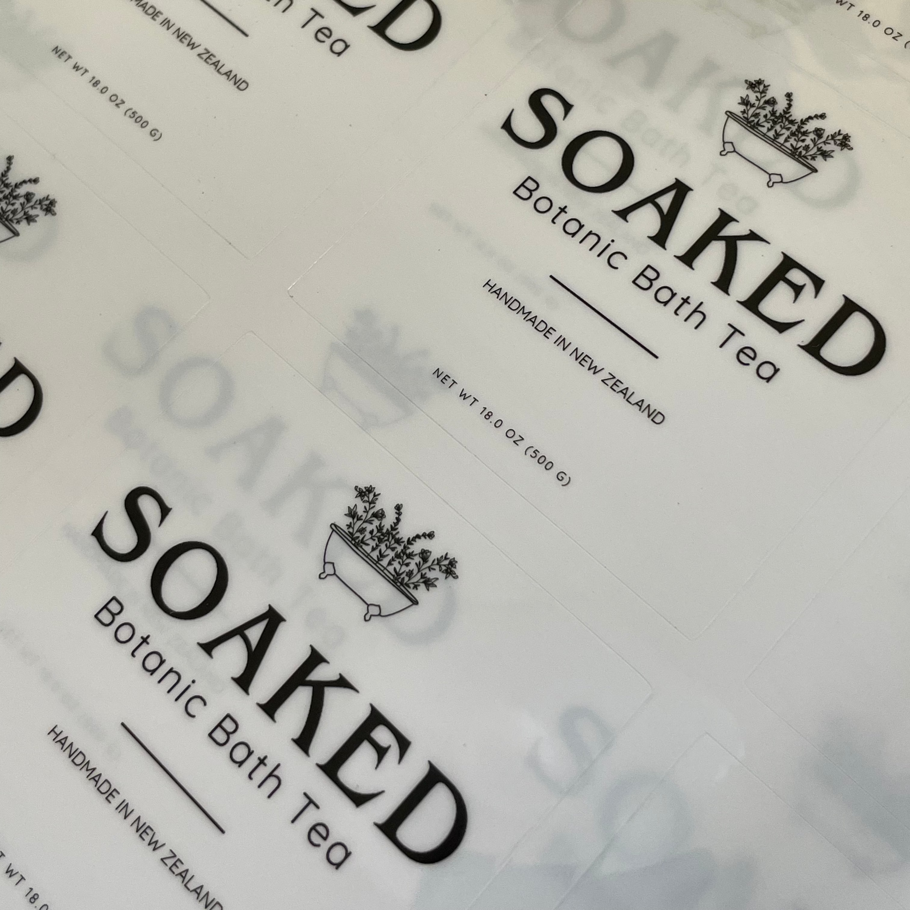 Soaked Bath Tea Company - Our Earth Promise. 